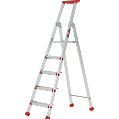 Altrex - Nimba - 5 treden - enkelzijdig - Trede ladder Altrex - Nimba - 5 treden - enkelzijdig - Trede ladder