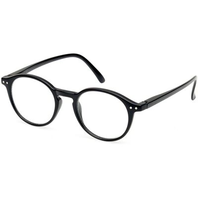 Spectrum leesbril zwart rond 2.00 Spectrum leesbril zwart rond 2.00