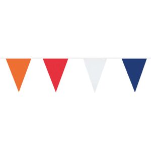 Boland Vlaggenlijn oranje rood wit blauw, 10mtr. rood wit blauw Boland Vlaggenlijn oranje rood wit blauw, 10mtr. rood wit blauw