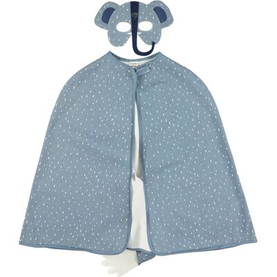 Trixie cape en masker - mrs. elephant Blauw Trixie cape en masker - mrs. elephant Blauw