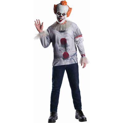 Rubies - pennywise it movie met masker (maat xl) Rubies - pennywise it movie met masker (maat xl)