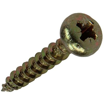 Mack 1017279 - spaanplaatschroef cylkop geelverz.15 st 5,0 x 30 mm 10 stuks Mack 1017279 - spaanplaatschroef cylkop geelverz.15 st 5,0 x 30 mm 10 stuks