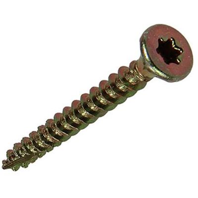 Mack 1017288 - spaanplschr.vzkop-zelfb. geelverz. 26 st 3,5 x 30 mm 10 stuks Mack 1017288 - spaanplschr.vzkop-zelfb. geelverz. 26 st 3,5 x 30 mm 10 stuks