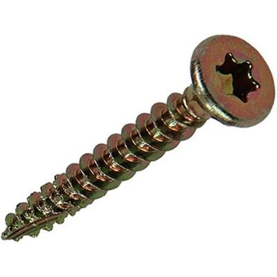 Mack 1017295 - spaanplschr.vzkop-zelfb. geelverz. 22 st 4,0 x 30 mm 10 stuks Mack 1017295 - spaanplschr.vzkop-zelfb. geelverz. 22 st 4,0 x 30 mm 10 stuks