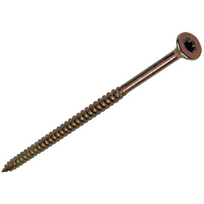 Mack 1017318 - spaanplschr.vzkop-zelfb. geelverz. 4 st 5,0 x 100 mm 5 stuks Mack 1017318 - spaanplschr.vzkop-zelfb. geelverz. 4 st 5,0 x 100 mm 5 stuks