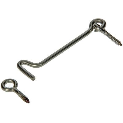 Mack 1019903 - windhaak roestvrijstaal 1 st 4,5 x 100mm 5 stuks Mack 1019903 - windhaak roestvrijstaal 1 st 4,5 x 100mm 5 stuks