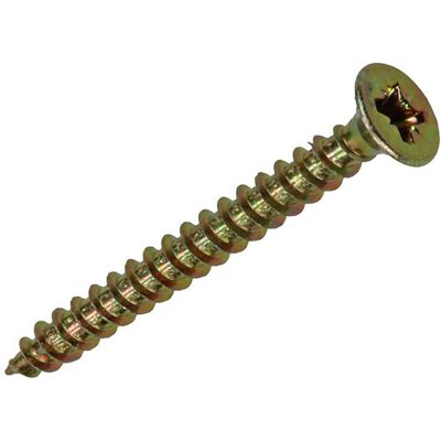 Mack 1020080 - spaanplaatschroef vz kop geel vz 200 st 3,0 x 30 mm 5 stuks Mack 1020080 - spaanplaatschroef vz kop geel vz 200 st 3,0 x 30 mm 5 stuks