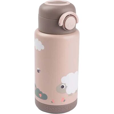 Done By Deer geïsoleerde drinkfles tiny farm - roze Roze Done By Deer geïsoleerde drinkfles tiny farm - roze Roze