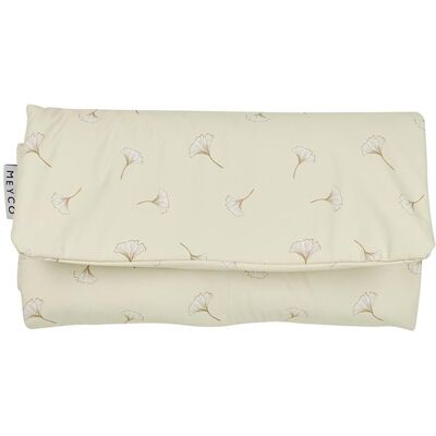 Meyco baby ginkgo verschoonmat - soft sand Meyco baby ginkgo verschoonmat - soft sand
