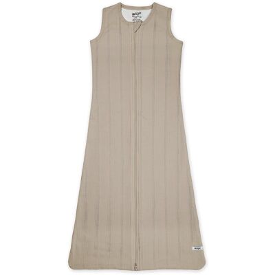 Lodger newborn slaapzak zomer 62cm - veilige aansluiting bij nek en armen - 0.5 tog - 100% biologisch katoen - pointelle - beige - zomerslaapzak Lodger newborn slaapzak zomer 62cm - veilige aansluiting bij nek en armen - 0.5 tog - 100% biologisch katoen - pointelle - beige - zomerslaapzak