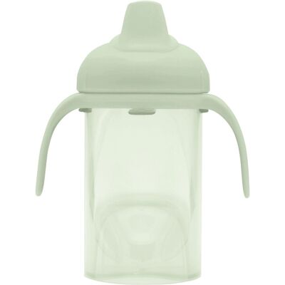 Difrax tuitbeker drinkbeker - 250 ml - 6+ maanden - lichtgroen - 1 stuk Difrax tuitbeker drinkbeker - 250 ml - 6+ maanden - lichtgroen - 1 stuk