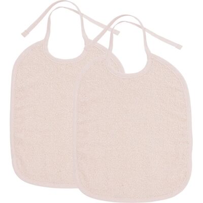 Meyco baby uni slab - 2-pack - badstof - soft pink Meyco baby uni slab - 2-pack - badstof - soft pink