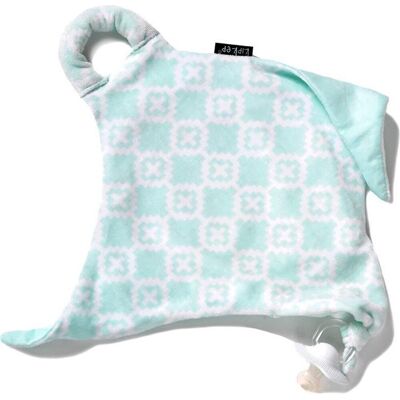 KipKep roggy knuffel- en speendoekje roccy mint KipKep roggy knuffel- en speendoekje roccy mint