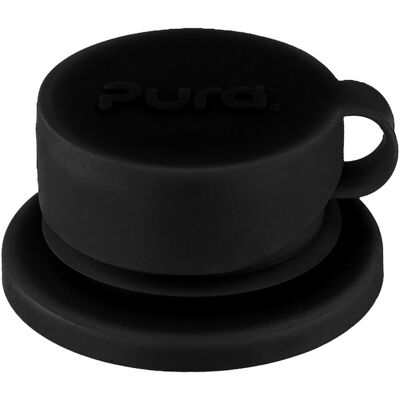 Pura silicone sport dop zwart - 100% plasticvrij, antibacteriële siliconen - vrij van bpa, bps en ftalaten - lekvrij en morsbestendig - geschikt voor kinderen 18 maanden+ en volwassenen - past op alle flessen - vaatwasmachinebestendig Pura silicone sport dop zwart - 100% plasticvrij, antibacteriële siliconen - vrij van bpa, bps en ftalaten - lekvrij en morsbestendig - geschikt voor kinderen 18 maanden+ en volwassenen - past op alle flessen - vaatwasmachinebestendig