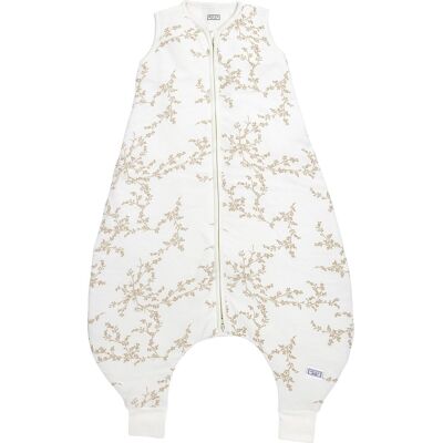 Meyco baby branches baby zomer slaapoverall jumper - sand - 80cm - 0.5 tog Meyco baby branches baby zomer slaapoverall jumper - sand - 80cm - 0.5 tog