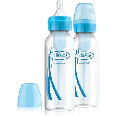 Dr. Brown's Babyfles - Options+ 250ml Blauw Dr. Brown's Babyfles - Options+ 250ml Blauw