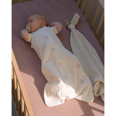 Lodger hopper - baby zomerslaapzak - hydrofiel - paars - 80cm - 0.3 tog - biologisch katoen Lodger hopper - baby zomerslaapzak - hydrofiel - paars - 80cm - 0.3 tog - biologisch katoen