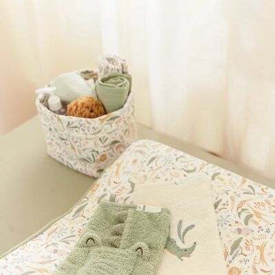 Little Dutch krokodil washandjes set - groen Little Dutch krokodil washandjes set - groen
