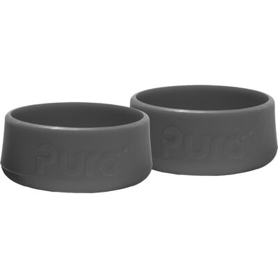 Pura silicone bumpers - grijs - 2 stuks Pura silicone bumpers - grijs - 2 stuks