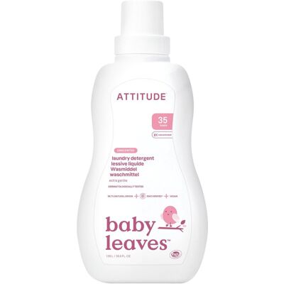 Attitude - baby leaves laundry detergent unscented (6x) Attitude - baby leaves laundry detergent unscented (6x)