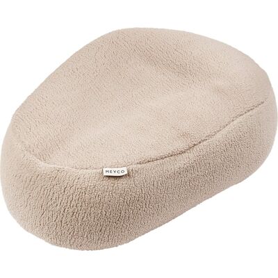 Meyco Baby Teddy Relaxhoes - Voedingskussen - Zand Meyco Baby Teddy Relaxhoes - Voedingskussen - Zand