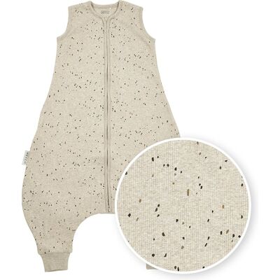 Meyco - Baby Rib Mini Spot Jumper - 0,5 TOG - Slaapzak Meyco - Baby Rib Mini Spot Jumper - 0,5 TOG - Slaapzak