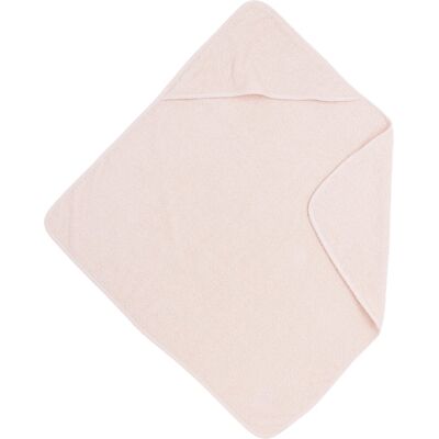 Meyco baby uni badcape - badstof - soft pink - 75x75cm Meyco baby uni badcape - badstof - soft pink - 75x75cm
