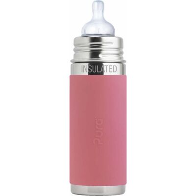 Pura Babyfles - 260ml RVS, Isolerend, Evolutief Pura Babyfles - 260ml RVS, Isolerend, Evolutief