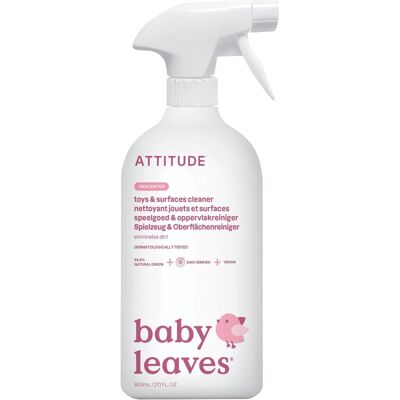 Attitude - baby leaves toy & surface cleaner unscented (6x) Attitude - baby leaves toy & surface cleaner unscented (6x)