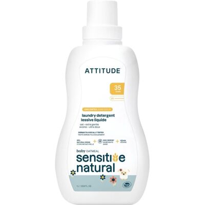 Attitude sensitive skin baby wasmiddel - 1050 ml eco - duurzaam Attitude sensitive skin baby wasmiddel - 1050 ml eco - duurzaam