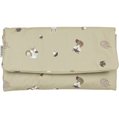 Meyco baby forest animals verschoonmat - sand Meyco baby forest animals verschoonmat - sand