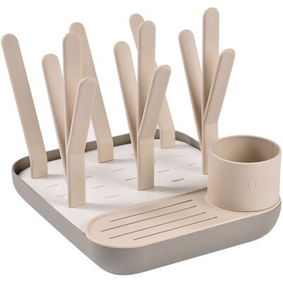 Béaba forêt flessen afdruiprek - flessenrek baby - compact flessen droogrek - droogrek flessen baby - afdruiprek voor zuigflessen - voor 6 babyflessen & accessoires Béaba forêt flessen afdruiprek - flessenrek baby - compact flessen droogrek - droogrek flessen baby - afdruiprek voor zuigflessen - voor 6 babyflessen & accessoires