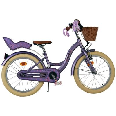 Volare blossom kinderfiets - meisjes - 18 inch - paars Paars Volare blossom kinderfiets - meisjes - 18 inch - paars Paars