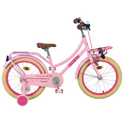 Volare excellent kinderfiets - meisjes -18 inch - roze Roze Volare excellent kinderfiets - meisjes -18 inch - roze Roze