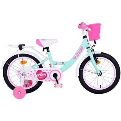 Volare ashley kinderfiets - meisjes - 16 inch - groen Mintgroen Volare ashley kinderfiets - meisjes - 16 inch - groen Mintgroen