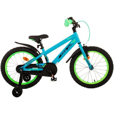 Volare rocky kinderfiets - jongens - 18 inch - groen Turquoise Volare rocky kinderfiets - jongens - 18 inch - groen Turquoise