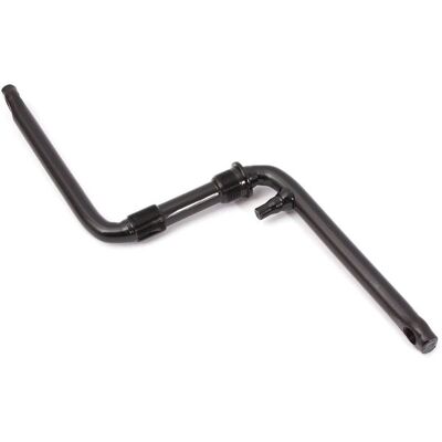 Crank BMX one piece - zwart Zwart Crank BMX one piece - zwart Zwart