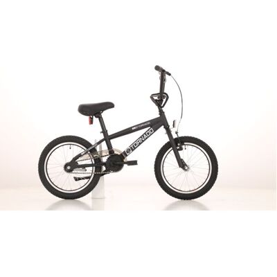 Royal Bmx fiets -bugatti tornado 16 inch - mat zwart Zwart Royal Bmx fiets -bugatti tornado 16 inch - mat zwart Zwart
