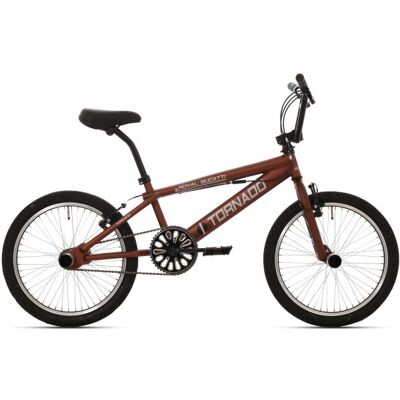 Royal Bmx fiets -bugatti tornado freestyle 20 inch - donkerbruin Zwart Royal Bmx fiets -bugatti tornado freestyle 20 inch - donkerbruin Zwart