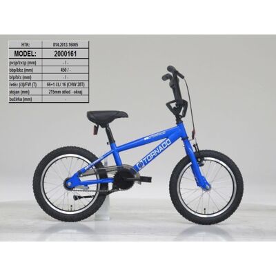 Royal Bmx fiets -bugatti tornado 16 inch - blauw Blauw Royal Bmx fiets -bugatti tornado 16 inch - blauw Blauw