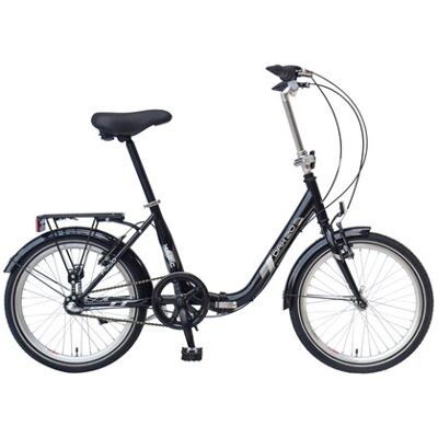 Exus Vouwfiets 20 inch n 3 dax zwart Zwart Exus Vouwfiets 20 inch n 3 dax zwart Zwart