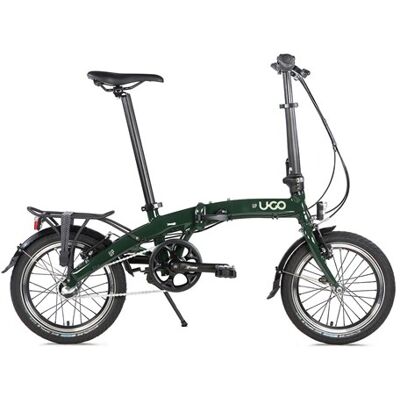 UGO U.go vouwfiets 16 inch go i3 nexus 3 vrijloop moss green Groen UGO U.go vouwfiets 16 inch go i3 nexus 3 vrijloop moss green Groen