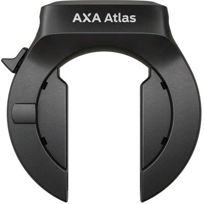 AXA Ringslot atlas retractable zwart Zwart AXA Ringslot atlas retractable zwart Zwart