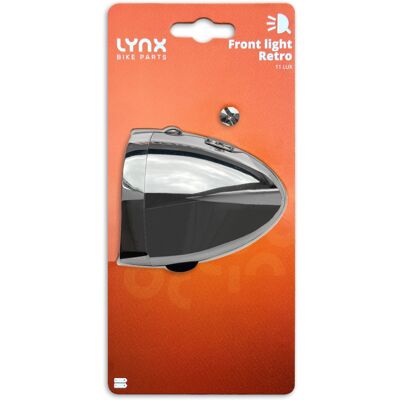 Lynx Koplamp retro 11 lux Zwart Lynx Koplamp retro 11 lux Zwart