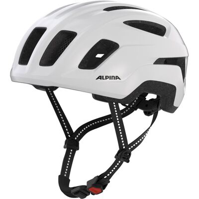 Olympic Sportswear Alpina sports urban helm paranus 55-59 glans wit Olympic Sportswear Alpina sports urban helm paranus 55-59 glans wit