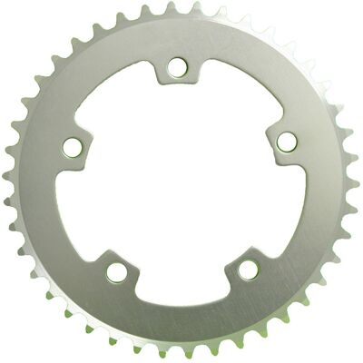 VWP Kettingblad alu. bmx 5-gaats steek-110 1/8 43t Zilver VWP Kettingblad alu. bmx 5-gaats steek-110 1/8 43t Zilver