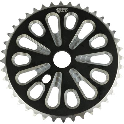 VWP Kettingblad alu.cnc one-piece bmx 42t Zilver VWP Kettingblad alu.cnc one-piece bmx 42t Zilver