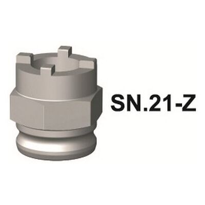 Cyclus Freewheel Tool - 4 sleuven - Zilver - Fietsservice Cyclus Freewheel Tool - 4 sleuven - Zilver - Fietsservice