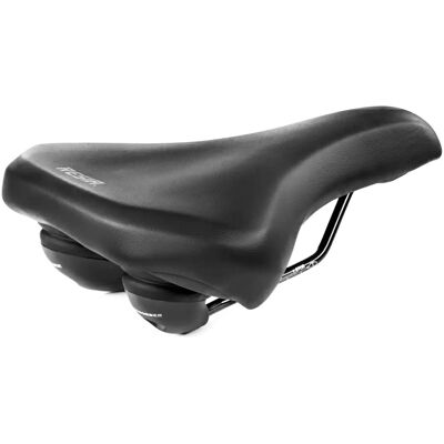 Selle Monte Grappa Monte grappa zadel resia plus skai zwart Selle Monte Grappa Monte grappa zadel resia plus skai zwart