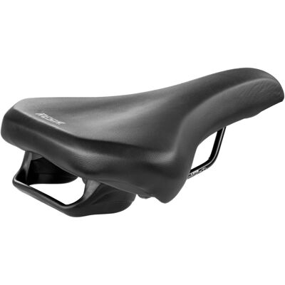 Selle Monte Grappa Monte grappa zadel resia met handgreep skai zwart Selle Monte Grappa Monte grappa zadel resia met handgreep skai zwart